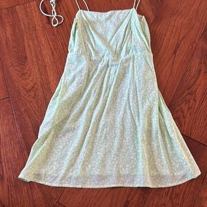 lime green light green dress from h&m